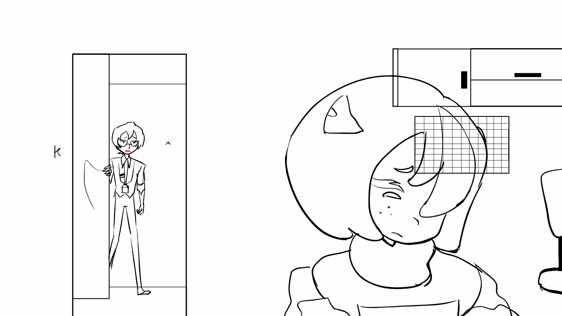 College Year 2 Final Project Rough Animation